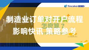 制造业订单对开户流程影响快讯 策略参考