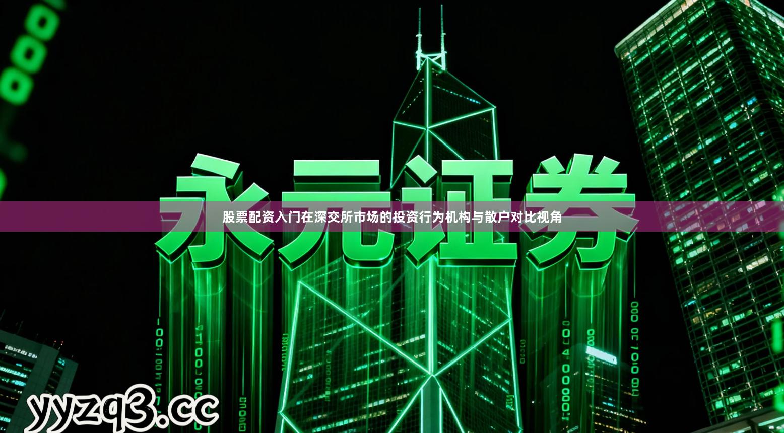 股票配资入门在深交所市场的投资行为机构与散户对比视角