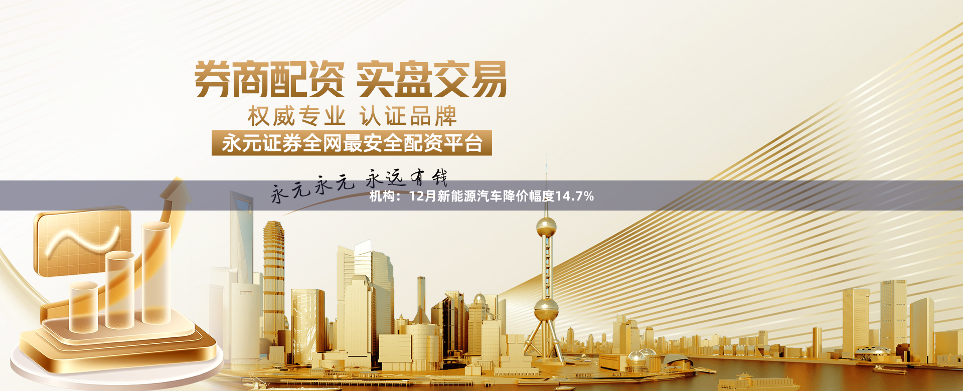 机构：12月新能源汽车降价幅度14.7%